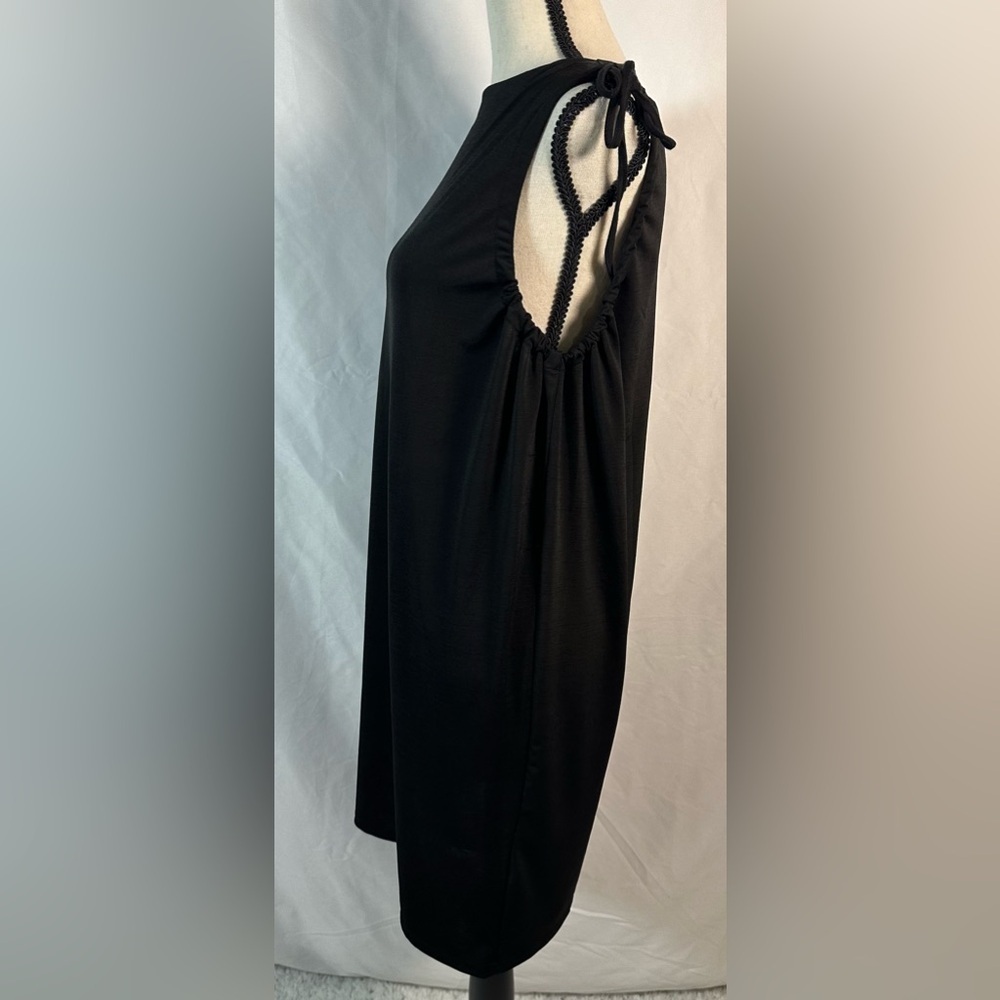 ZARA Trafaluc One-Shoulder Long Sleeve Dress – Black | Women’s Medium - Picture 5 of 12